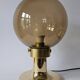Very Rare Midcentury Large Table Brass Lamp, Switzerland, 1970s