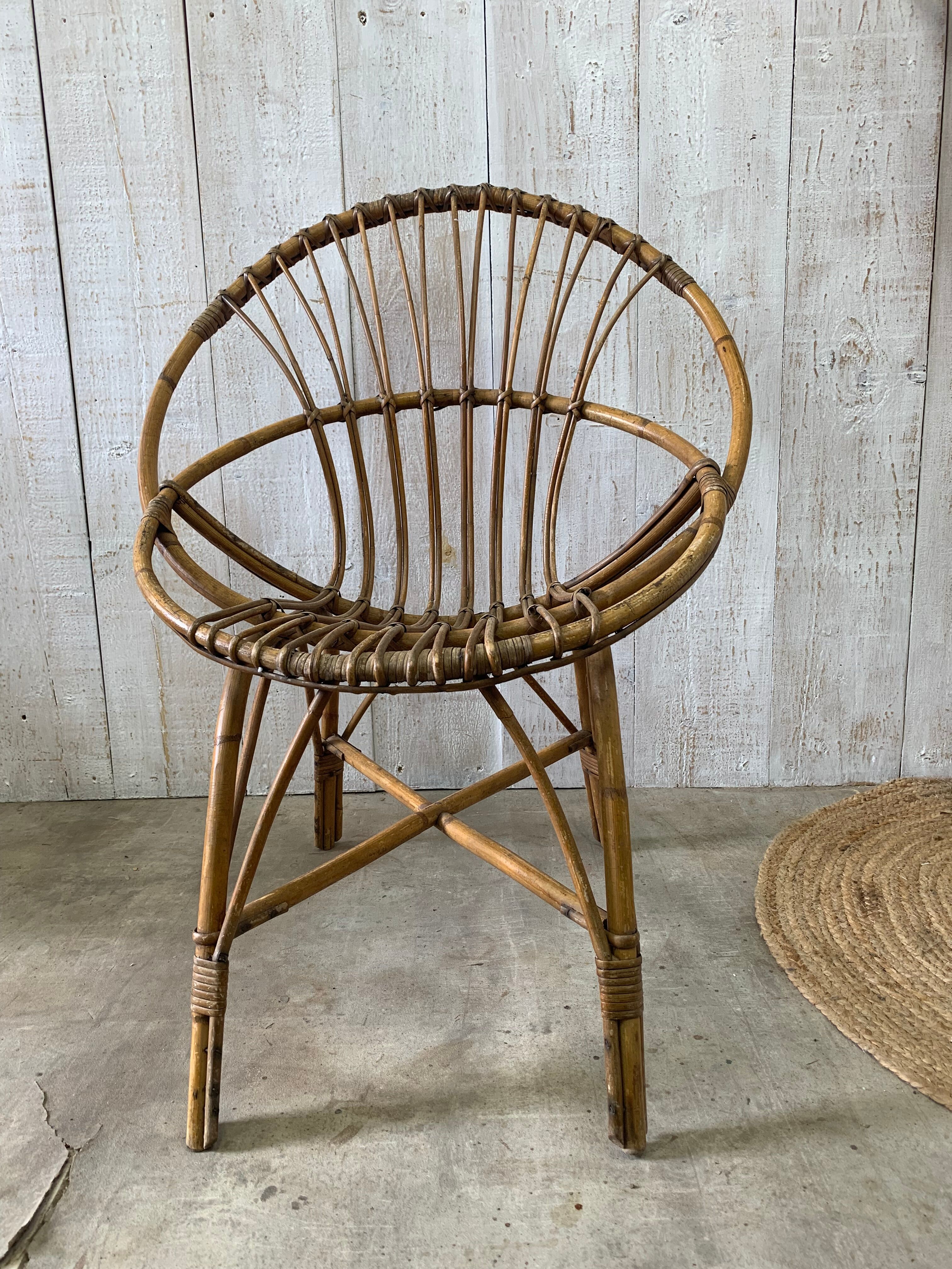 Rattan armchair POP UP CHRISTMAS 2022