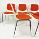 Set of Space Age chairs, Mauser, Germany, 1970s