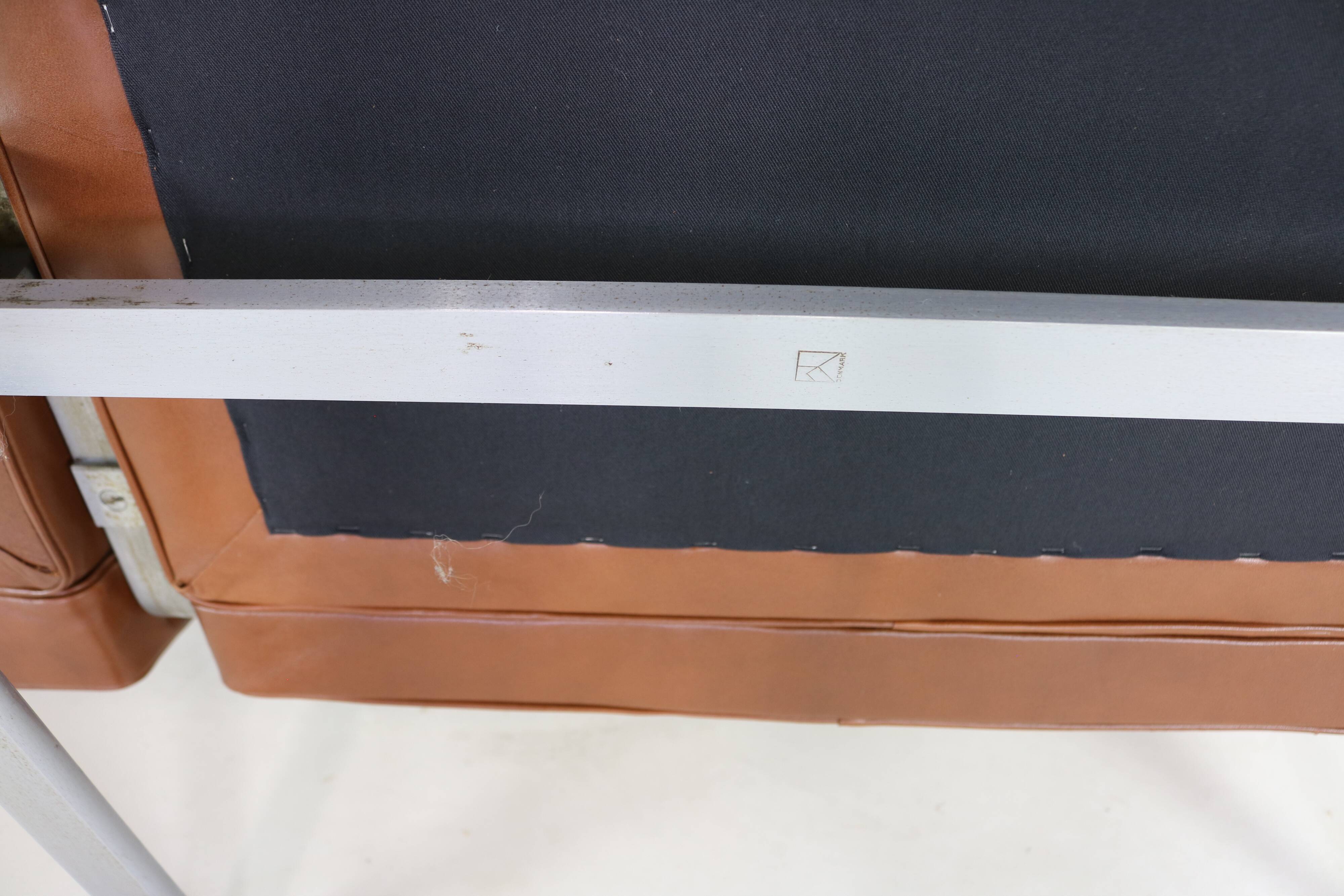 Top design three seater sofa by Poul Kjearholm PK31/3 for EKC