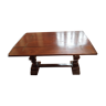 Disdable game table in solid oak