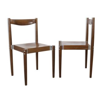 Pair of chairs by Czech designer Miroslav Navratil