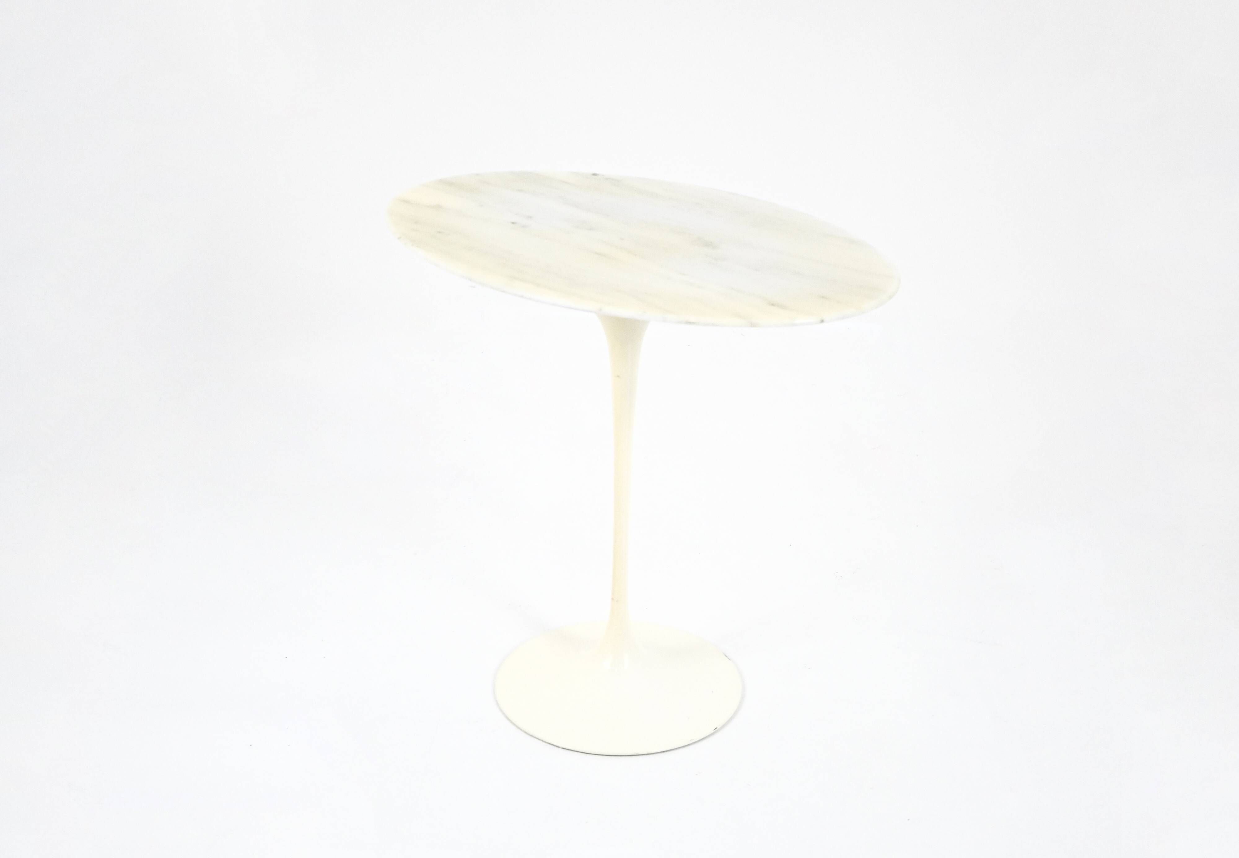 Oval side table by Eero Saarinen for Knoll International, 1960s