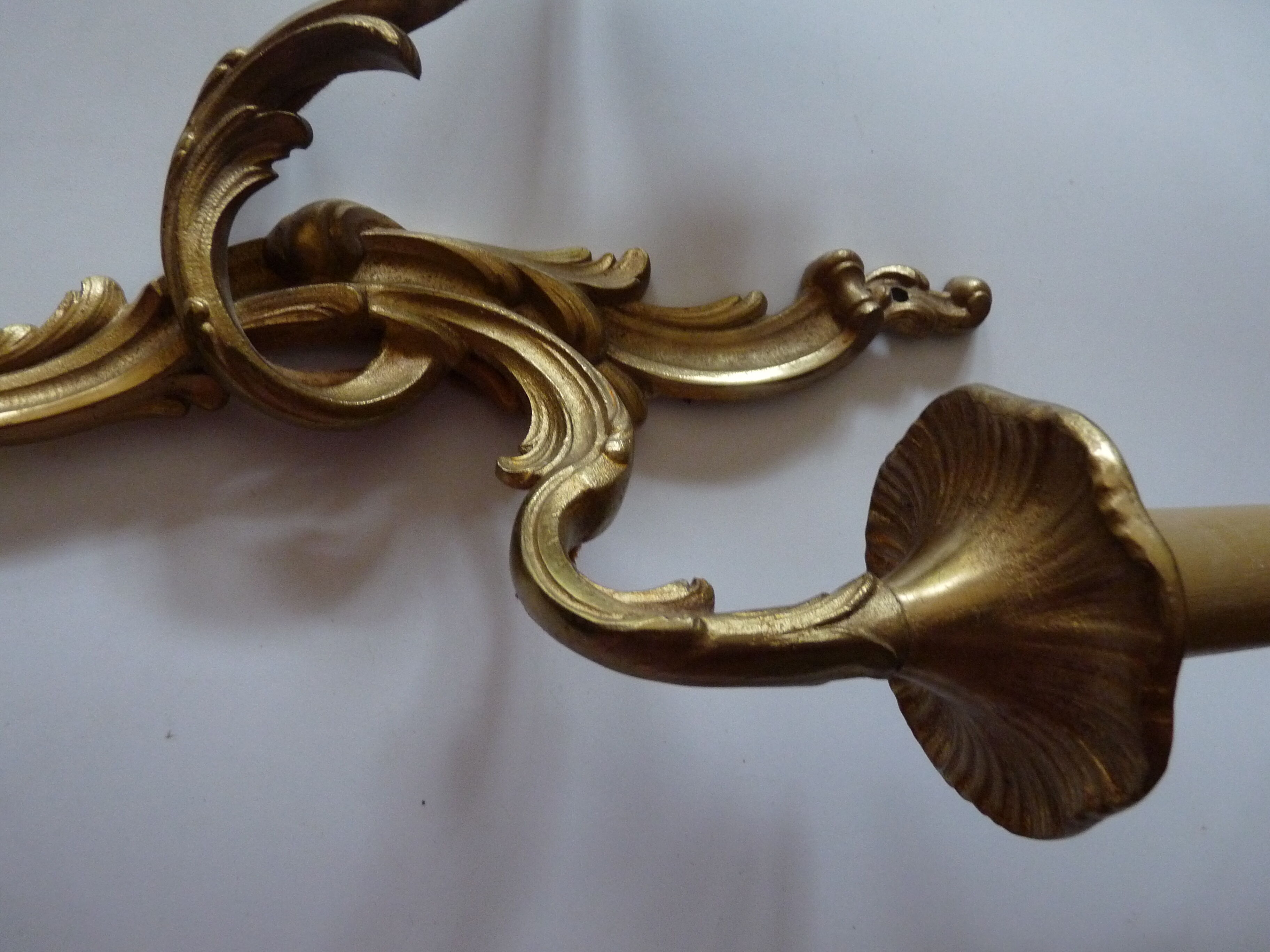Bronze sconces