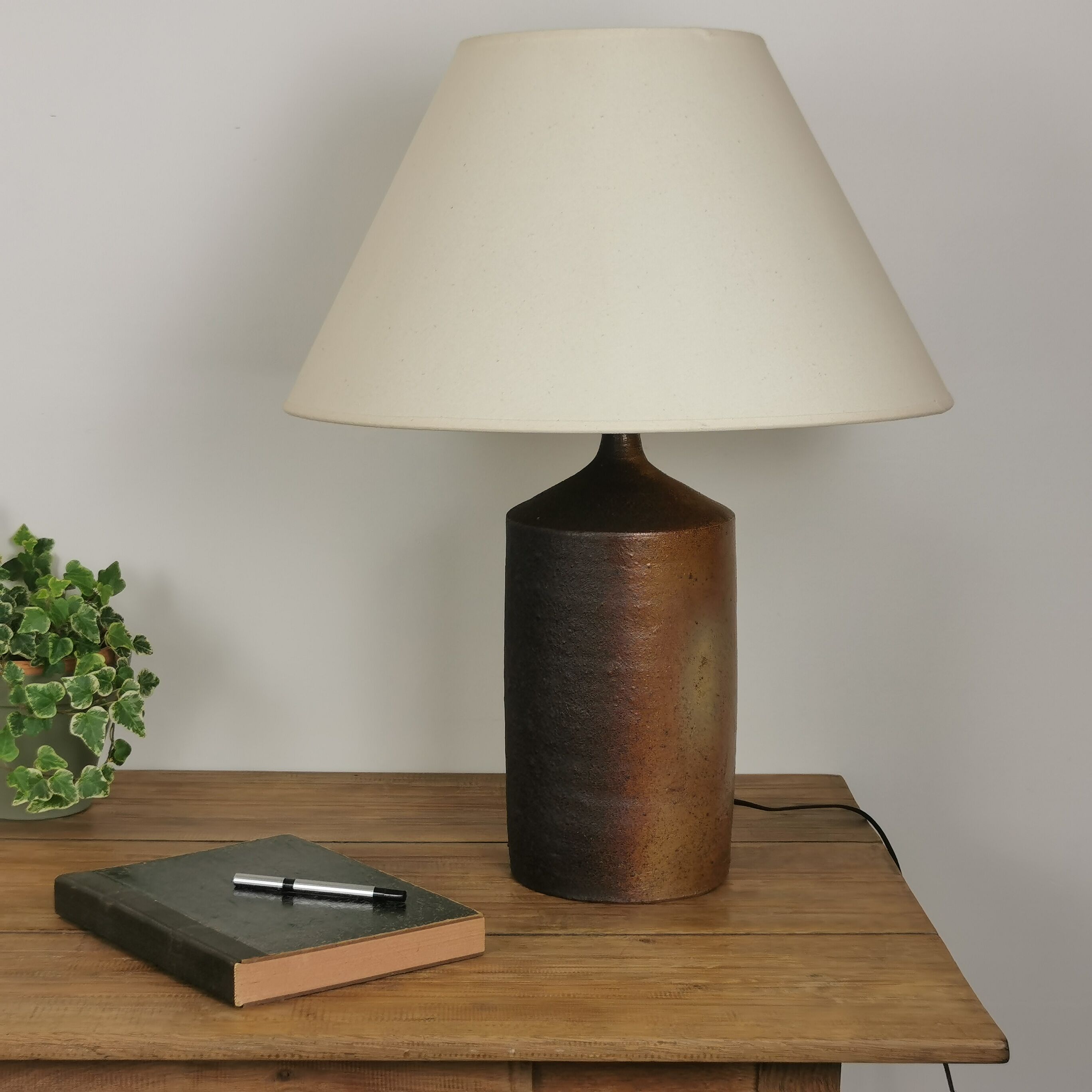 Stoneware lamp