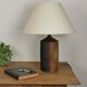 Lampe en grès