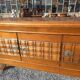 Enfilade with 3 Art Deco doors from the 1950s in oak.