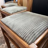 5 vintage Pierre Cruège chairs