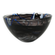 Glass bowl Contrast, Swedish design, 1980s, manufacturer: Kosta Boda, desig