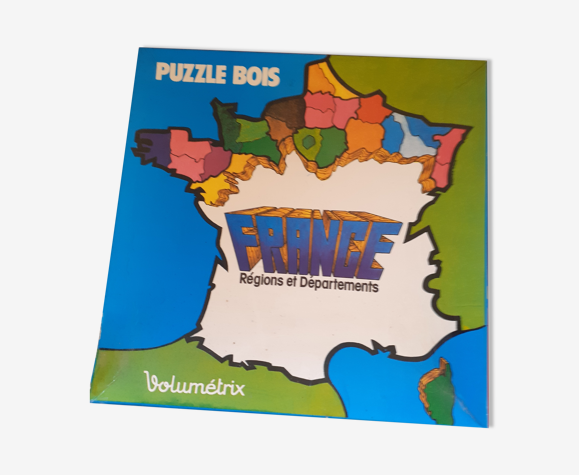 Ancient wooden puzzle France from Volumétrix