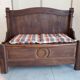 Antique chest bench