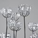 Sculptural floral lamp by Royal Copenhagen, Denmark, circa 1960.
