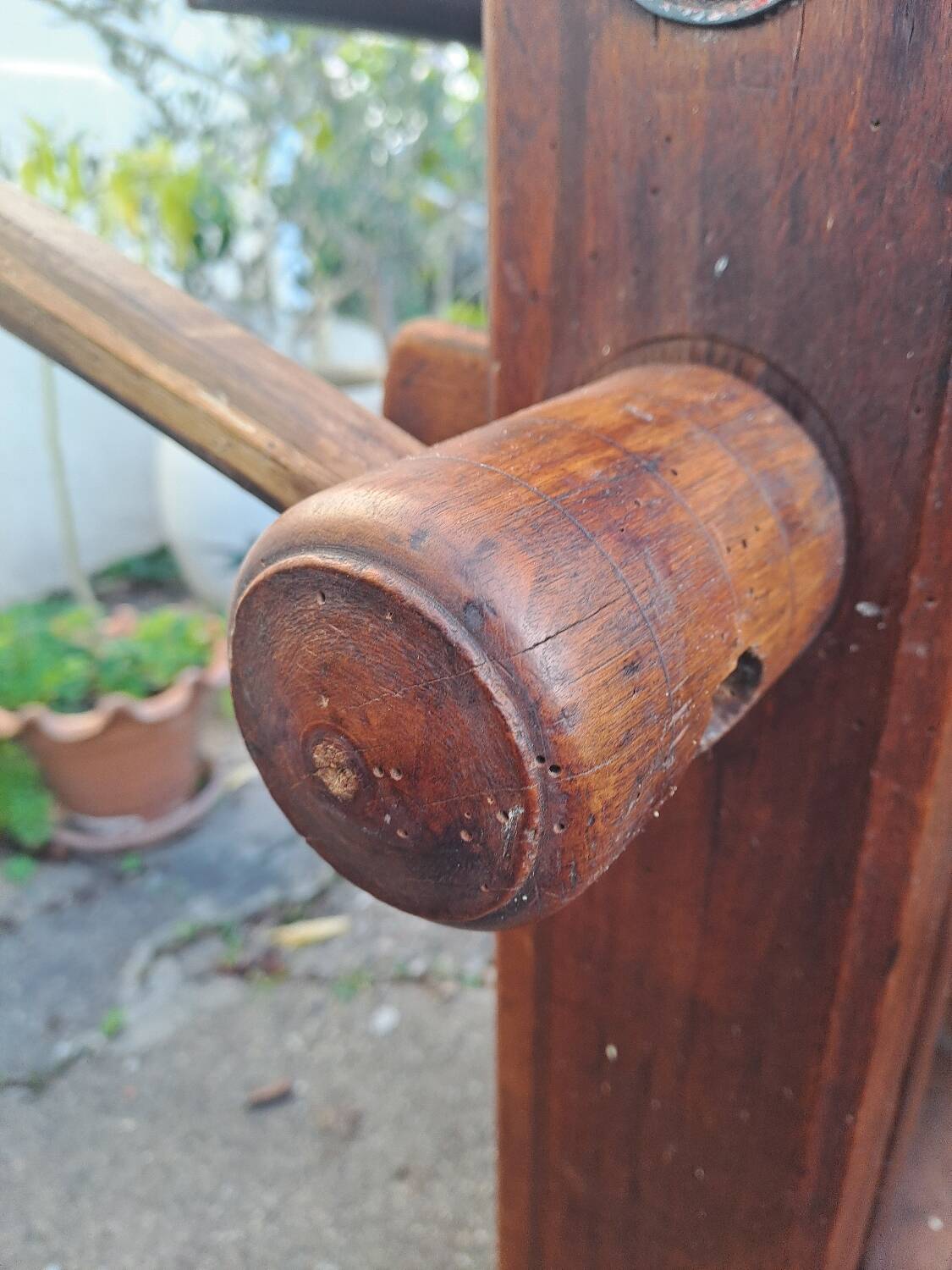 Early 20th century sculptor's workbench