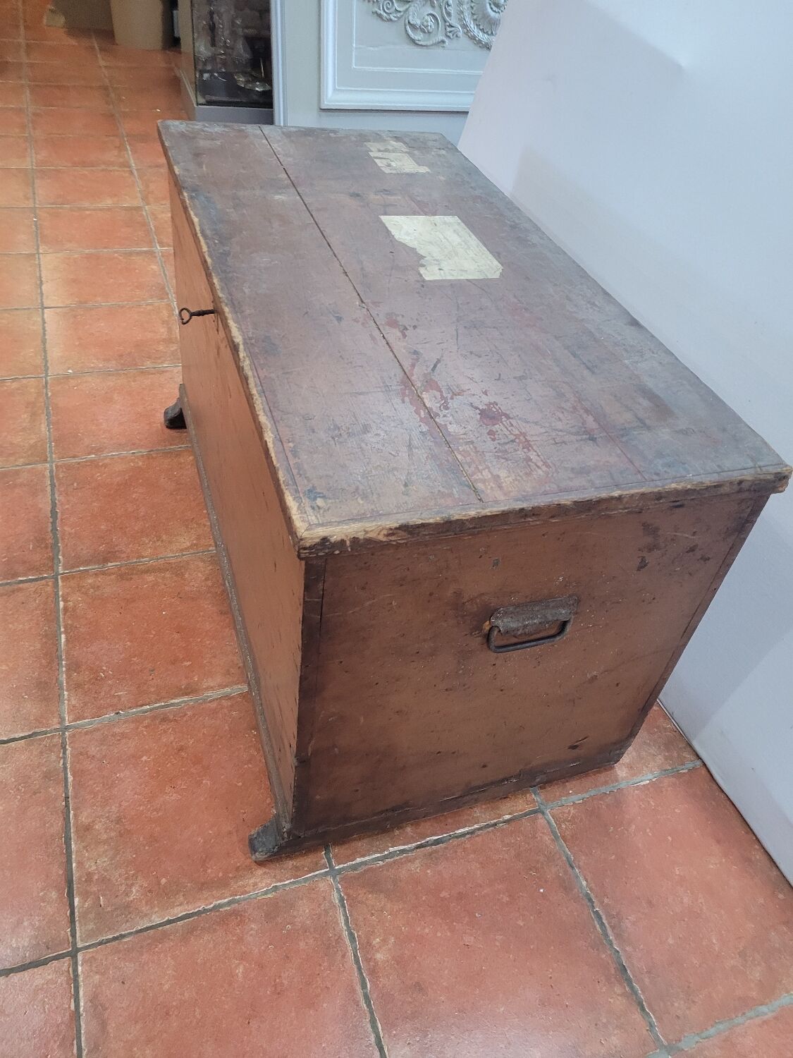 Former traveling trunk