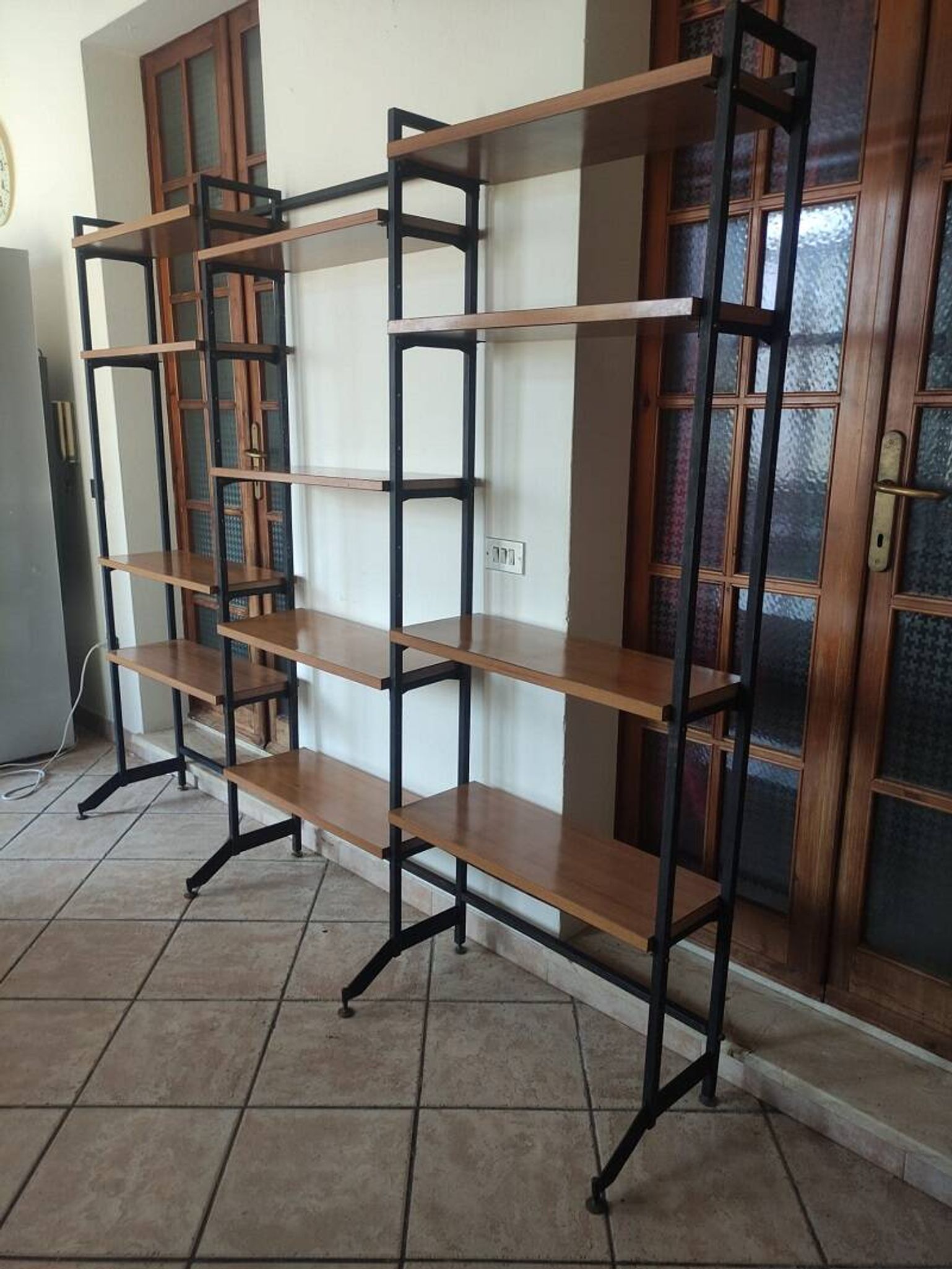 Mid Century Italian Design Wall Units Tall