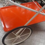 DESSERTE , VINTAGE YEAR 70'S ROULANT TABLE