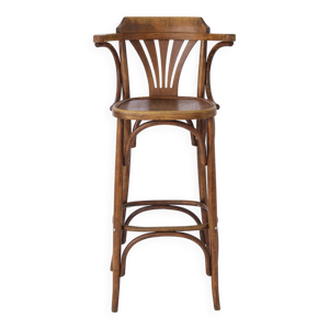 1 tabouret haut de pub - bois