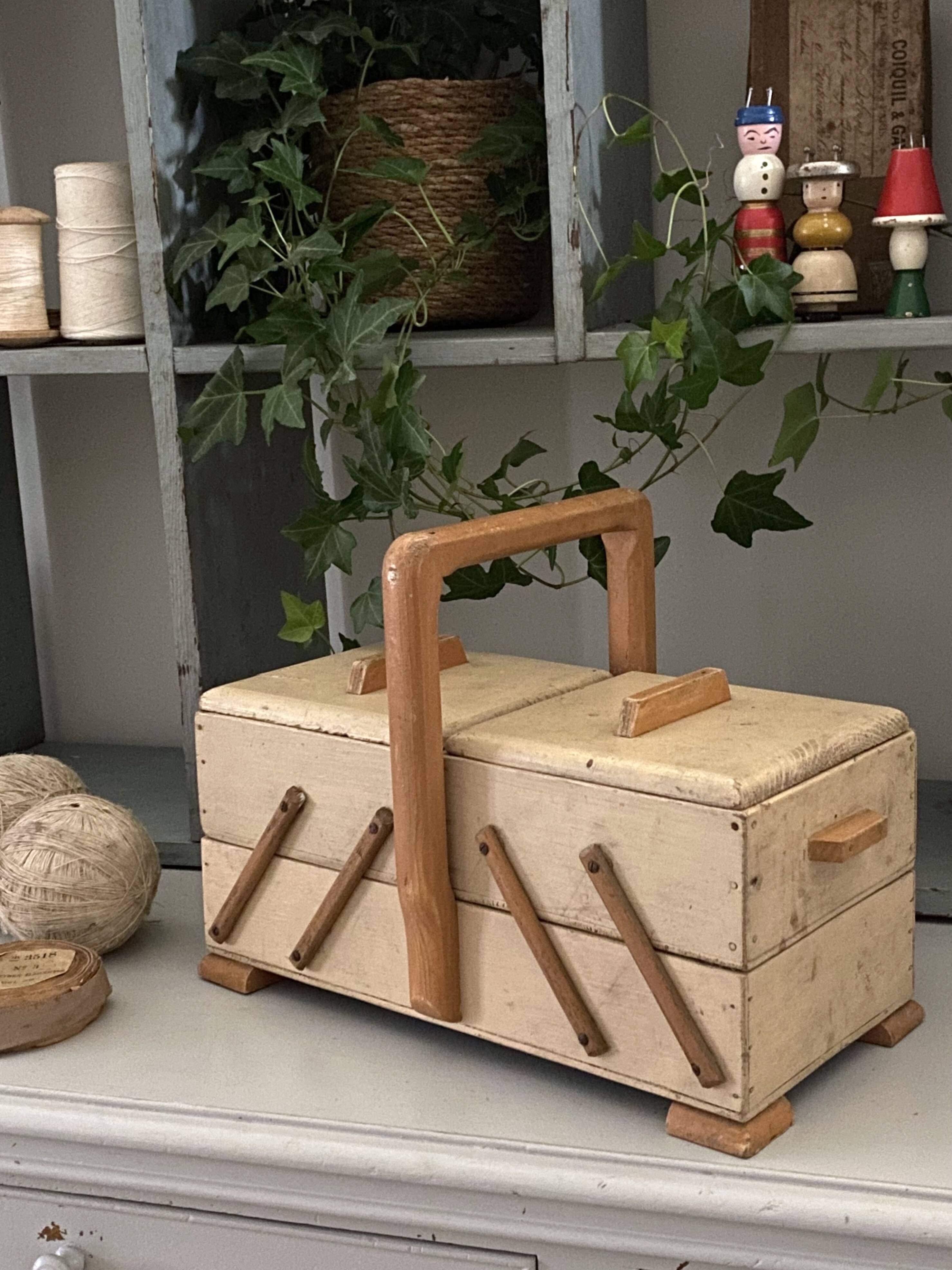 Vintage sewing box
