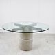 Giovanni Offredi "Paracarro" dining table for Saporiti, 1970s