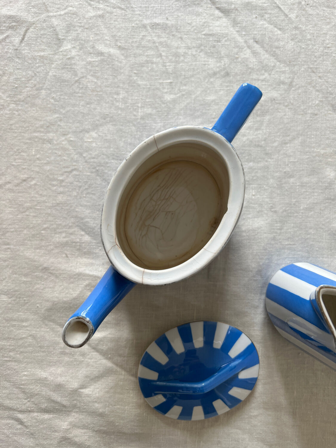 Teapot Sarreguemines Fox Trott