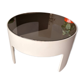 Table Rochebobois Cuba Libre verre fumé
