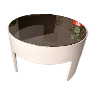 Rochebobois Cuba Libre smoked glass table