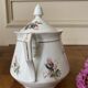 Ceramic flower pot and lid