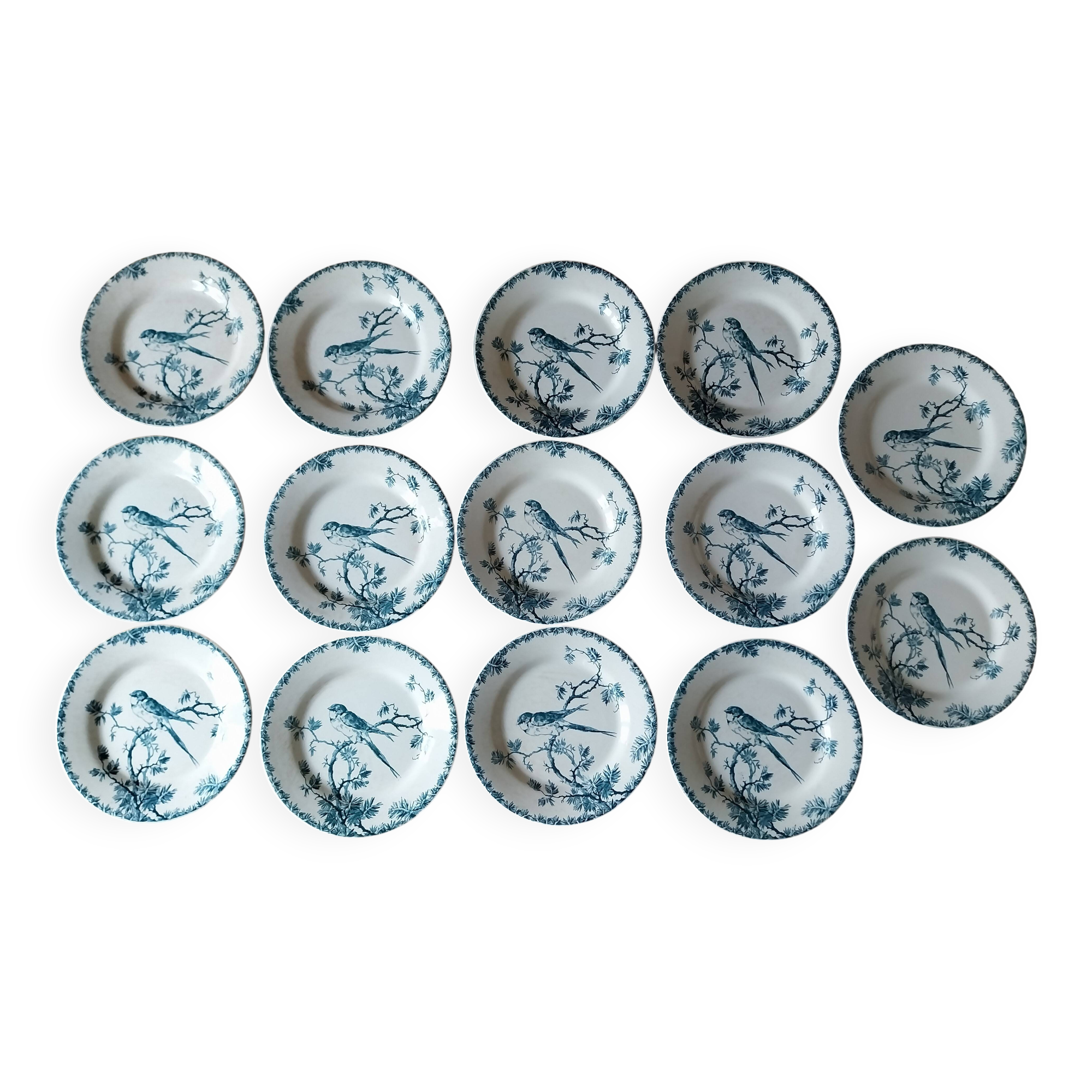 14  plates Gien modèle provencal
