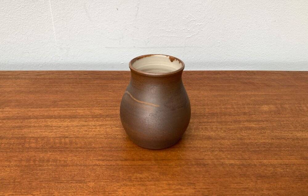 Mid-century ceramic vase signed H.W., 1960s