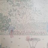Plateau en fibre de verre Alpac France Sylvie Hétreau Camaieu vintage
