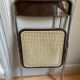 Chaise pliante cannage