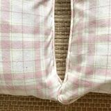 Vintage plaid cushions Laura Ashley