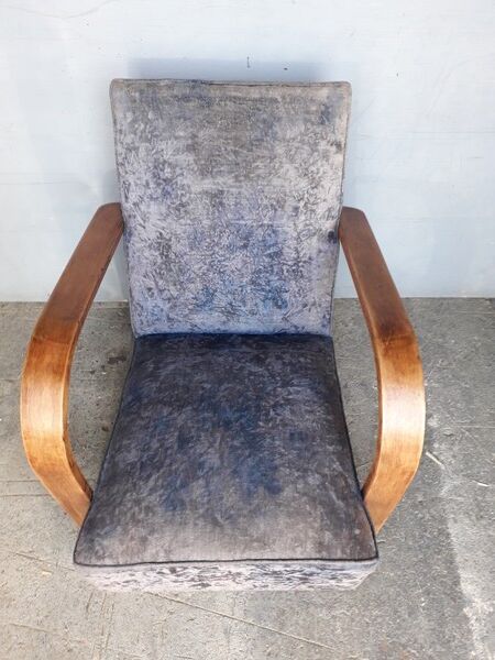 Chair era art deco 1930/40 / toad / club