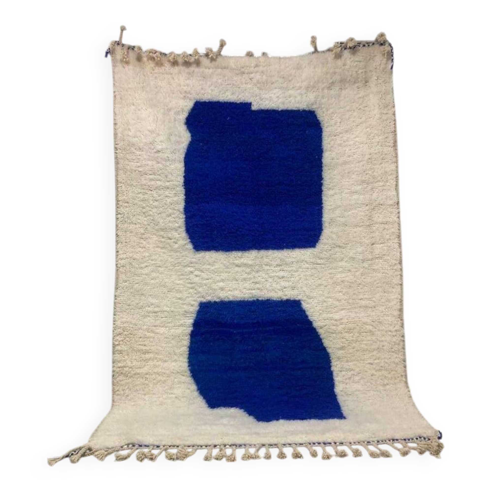 Handmade Berber rug in pure wool, size 200 x 300 cm