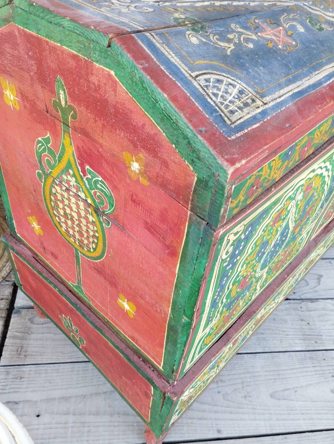 Ancient Berber wedding chest