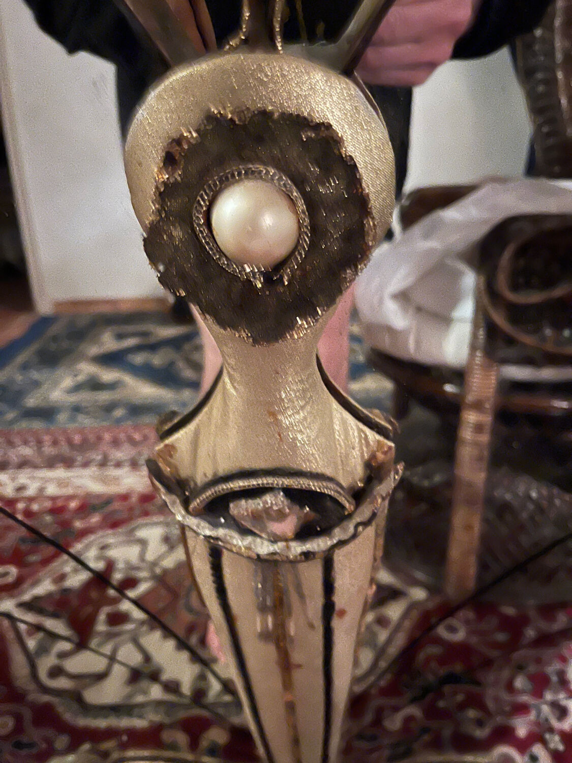 Butterfly-shaped mirror 1970s