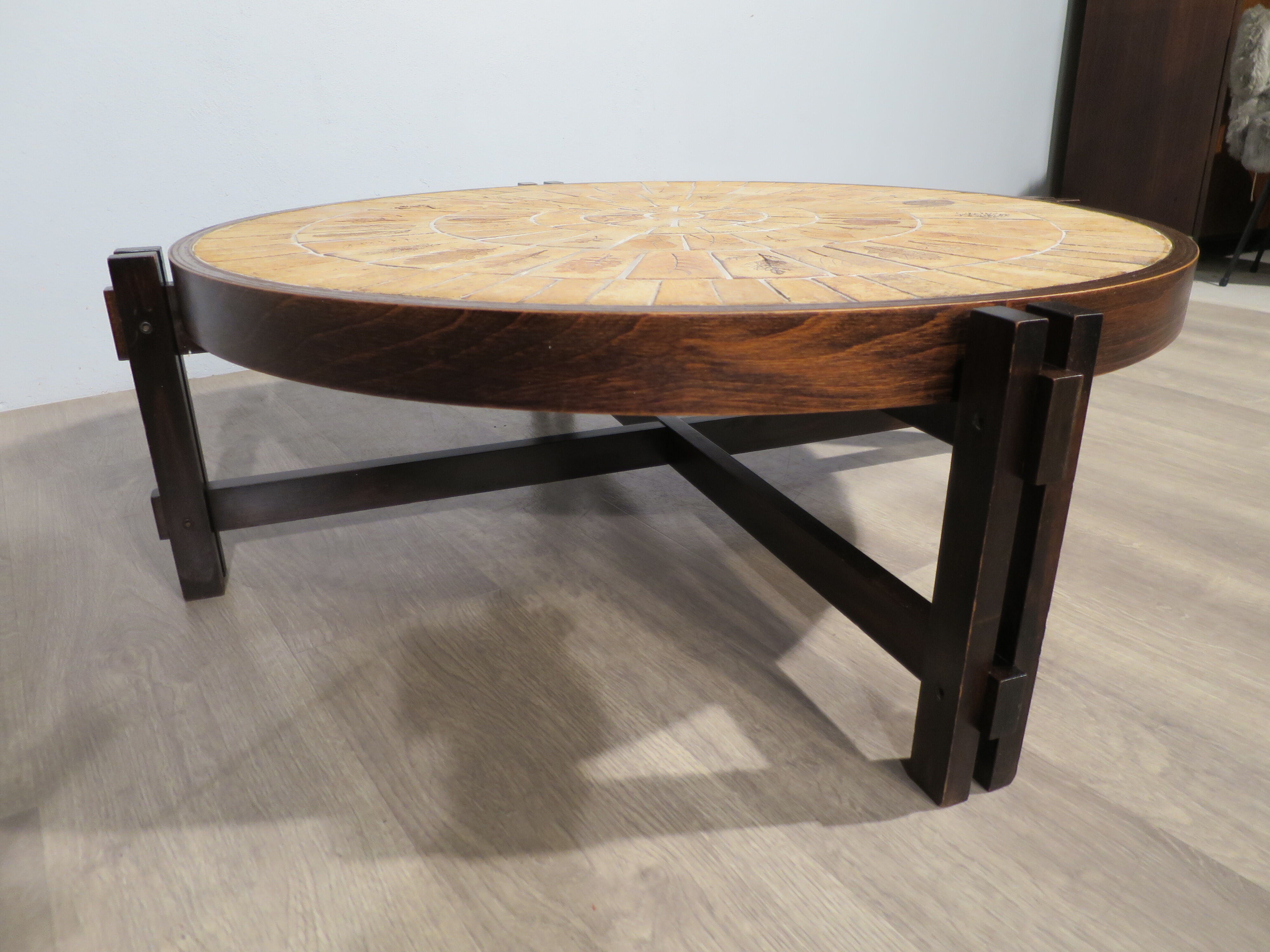 Capron Roger series coffee table "herbarium"