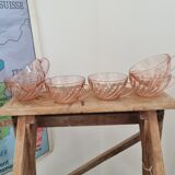Set of 6 large Rosaline cups