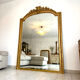 Miroir ancien à fronton XIXème