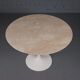 Tulip dining table with Botticino marble by Eero Saarinen for Knoll International