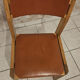 4 chaises Luigi Gorgoni