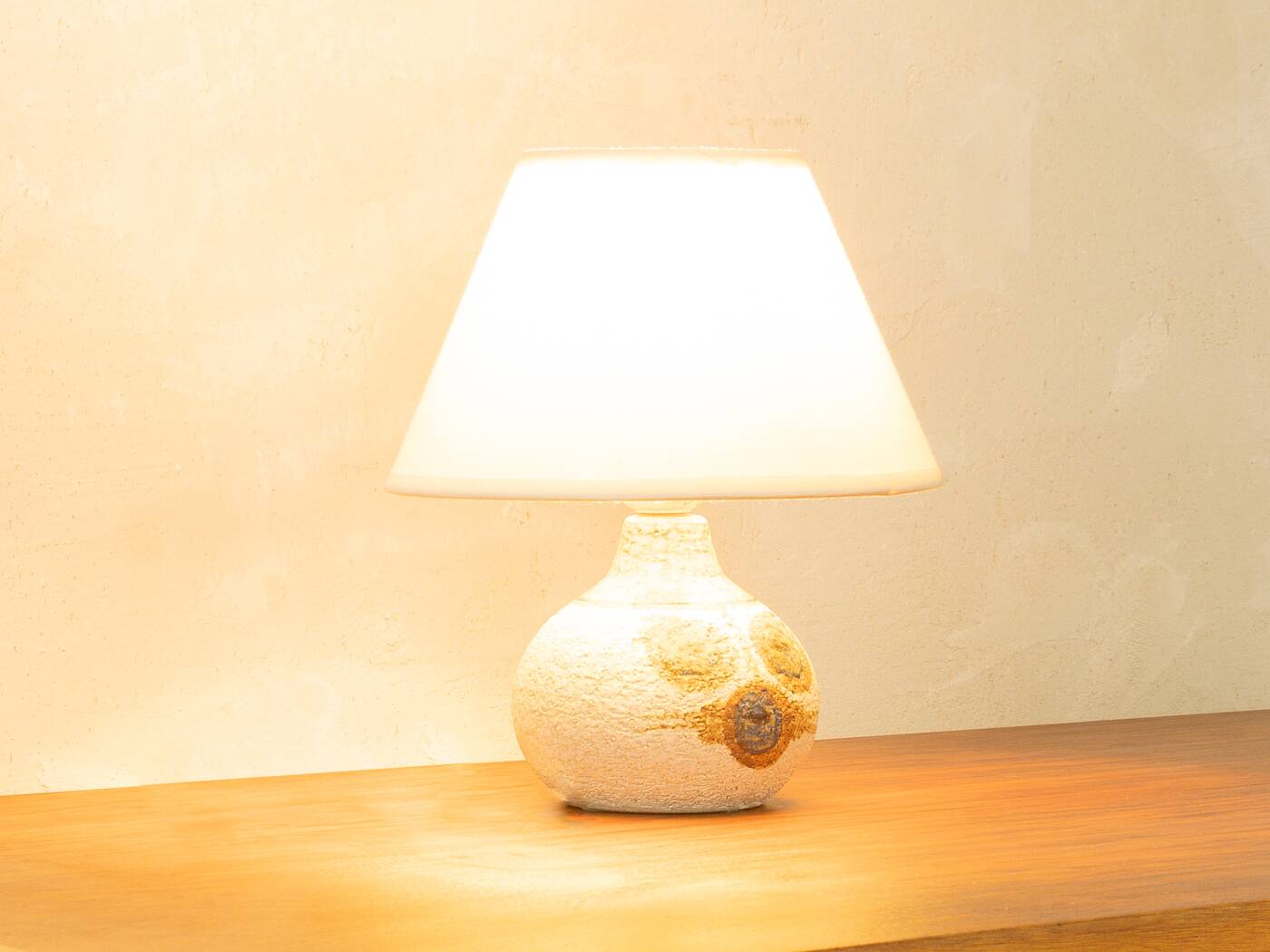 Lampe de table Erika de Noomi Backhausen & Poul Brandborg pour Søholm Stentøj, 1970