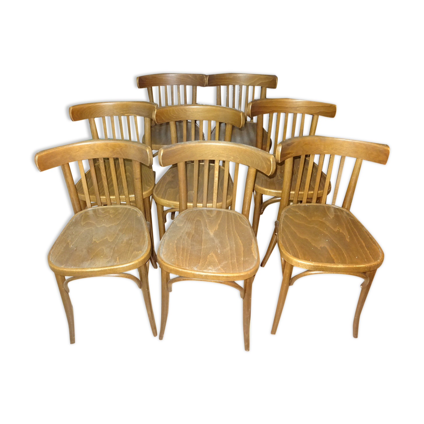 8 bistro chairs