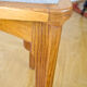 Set of oak dining chairs, France, in the 1950s