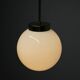 Mid-Century Globe Pendant by Kamenický Šenov, 1970s, Czechoslovakia