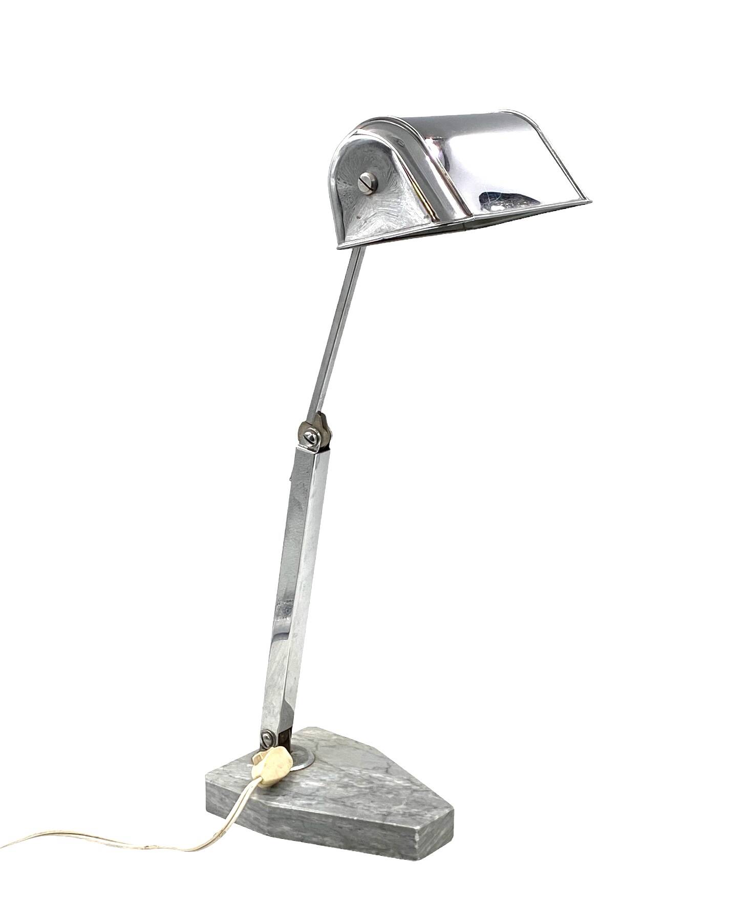 Art Déco desk Lamp, Fare France, circa 1930