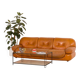 Mobil Girgi Sapporo leather sofa, 1970s