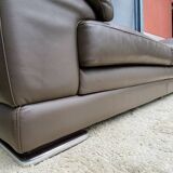 Crozatier leather lounge sofa