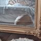 Antique rectangular mirror with mouldings 103 x 68