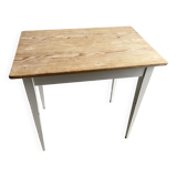 Old patinated wooden table